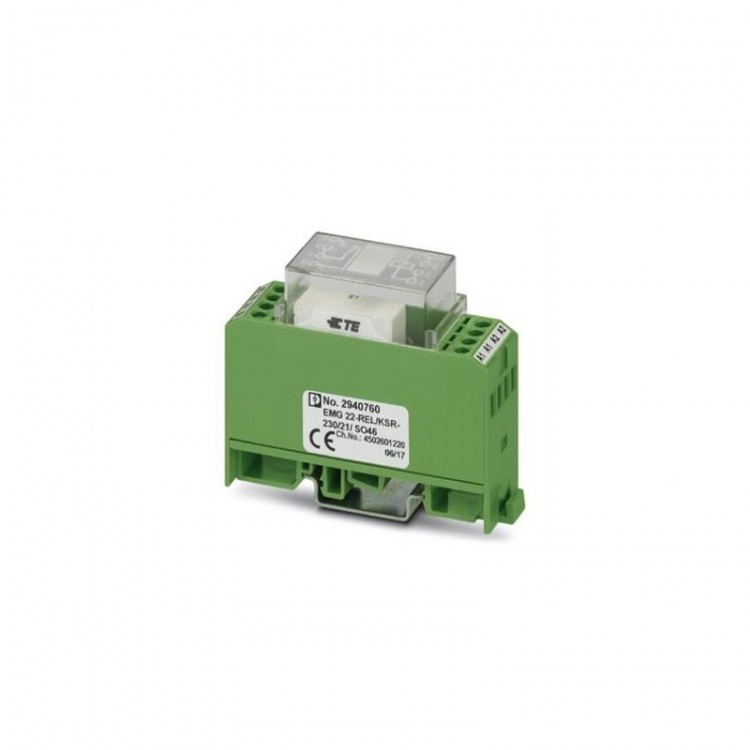 2940760 Phoenix Contact - Relay Module - EMG 22-REL/KSR-230/21/ SO46