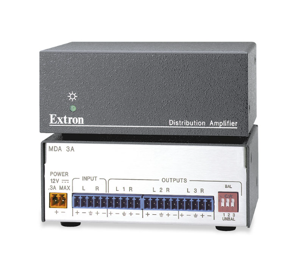 EXTRON - MDA-3A - AUDIO DISTRIBUTION AMPLIFIER