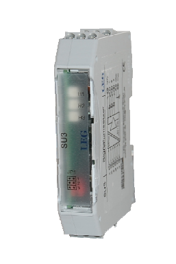 LEG Industrie-Elektronik - Signal Converter 3 channels RS422 into 5VDC (TTL)/50mA  SU3-2