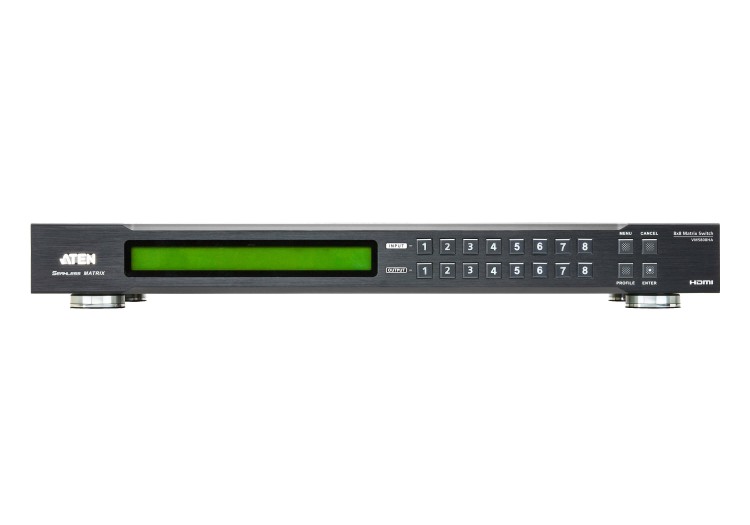 ATEN - VM5808HA - SWITCH WITH SCALER 8X8 HDMI MATRIX