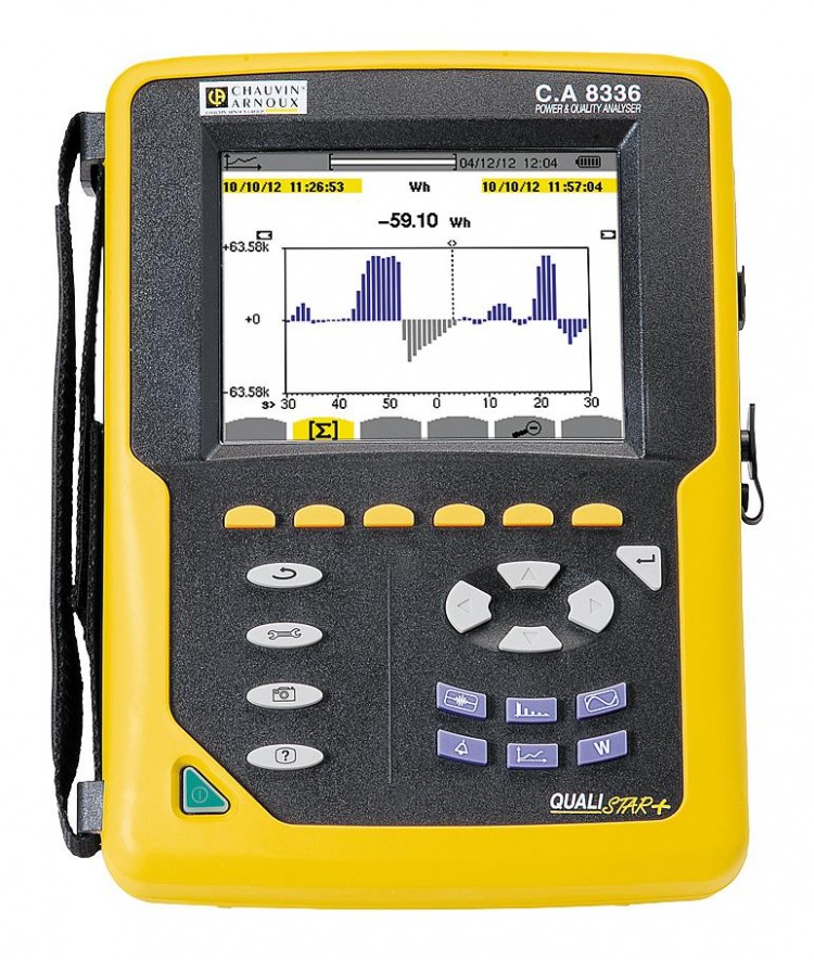 Chauvin Arnoux  - P01160591-  ANALYZER POWER & QUALITY CA 8336