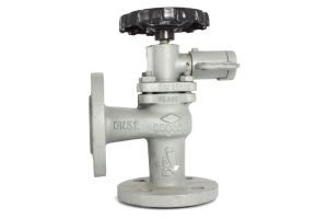 Barthel Armaturen -  Quick - closing Valve - PN:25 DN:32 - Pneumatic Transmission - Angle Pattern