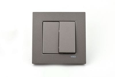 Viko (Panasonic Electronic Solutions)  - GRAY FLUSH SWITCH