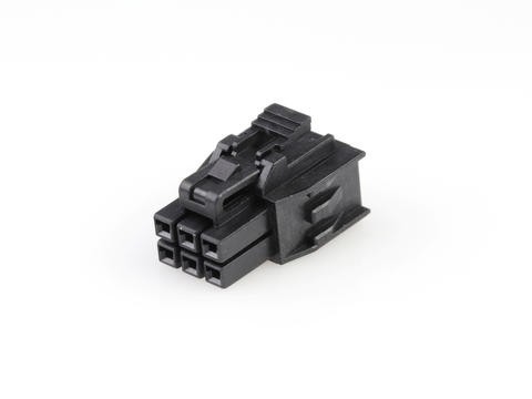 MOLEX - 1053081206 - CONNECTOR, RCPT HSG 6 POS 2.5MM