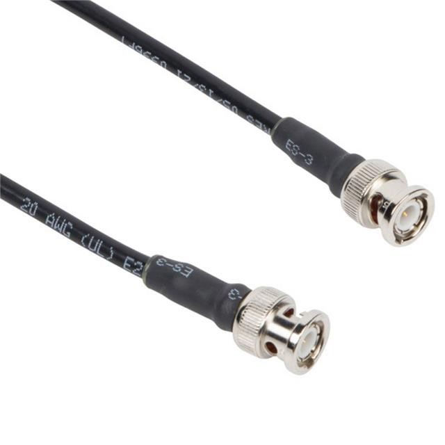 Amphenol RF - 095-850-277M050 - CABLE BNC MALE TO BNC MALE 0.5M