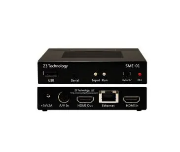 Z3 Technology - SME-01 -  VIDEO ENCODER, DECODER H.264