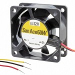 SANYO DENKI - 9WP0624H4011 - FAN DC 60X60X25, 24VDC, IP68