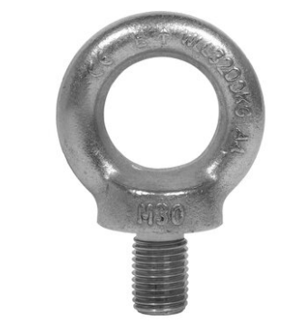 Haklift - NSRH10L - Stainless steel lifting eye screw M10 | WLL 0,23 t | DIN 580