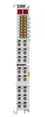 Beckhoff - EL2889 -  DO ETHERCAT GROUND SW MODULE 16 CHANNEL