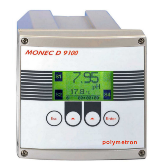 Polymetron - pH Analyzer - MONEC D9100 - 09135=A=0000 - 3GT Water Analysis Panel