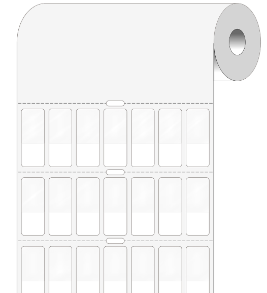 Brady - BPT-305-427 - Size - Height (mm): 31.75mm - Size - Width (mm): 12.70mm - Printable Area Dimensions: 12,70mm W X 12,70 MM H