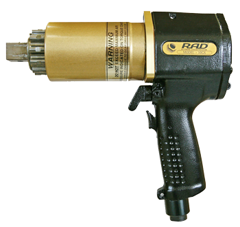 Radical Torque Solutions - 12818 - RAD TORQUE AIR WRENCH, RAD 10GX, 200‐1000 FT LBS, 20 RPM, 0.75" DRIVE